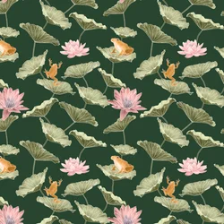 Lilypond pattern I, 2020 (grafitpenna & digital)