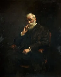 Porträtt av Alderman G J Johnson 1826-1912, 1895.