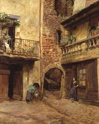 Balkong, Cahors