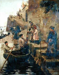 The Slip (olja på duk)