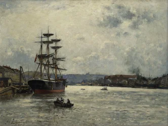Hamnen i Caen; Le Port de Caen,
