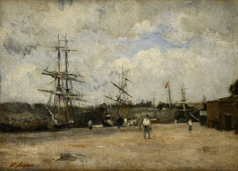 Hamnen i Rouen; Le Port de Rouen,