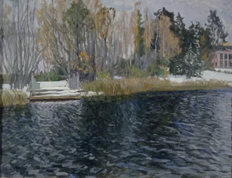 Första snön, tidigt 1900-tal.