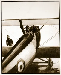 Chocks away, illustration från 