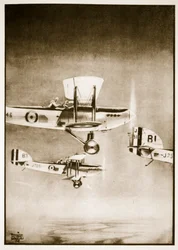 Service över Sudan, illustration från "Flying Memories" av John Hamilton