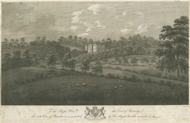 Beaudesert Hall and Park: stålgravyr, nd [1762-1802] (tryck)