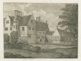 Brewood - Black Ladies Priory: gravyr och [?1700-talet] (tryck)
