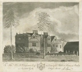 Bushbury - Moseley Old Hall: akvatintgravyr och [1700-talet]