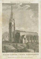 Clifton Campville Church: gravyr, nd [1790]