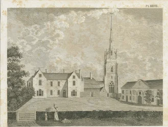 Clifton Campville Church: gravyr, nd [c 1790]