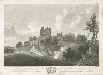 Dudley Castle: gravyr, nd [1762-1802] (tryck)