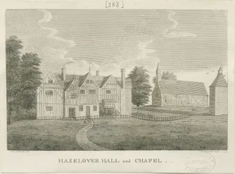 Haselour kapell: gravyr
