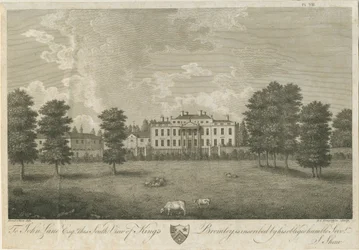 Kings Bromley Hall: gravyr, [17]96 (tryck)
