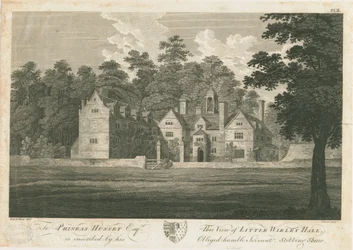 Norton Canes - Little Wyrley Hall: gravyr, nd [1762-1802] (tryck)