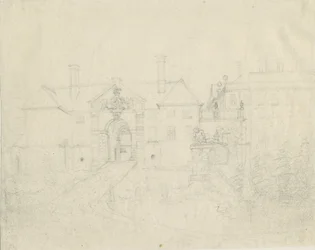 Patshull House: blyertsteckning, nd [?1762-1802]