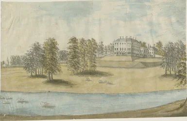 Patshull House: akvarellmålning och [1790-talet]