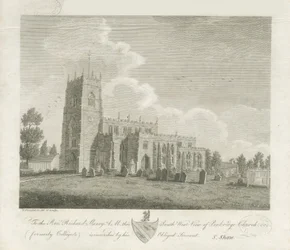 Penkridge Church: gravyr och [sent 1700-tal] (tryck)