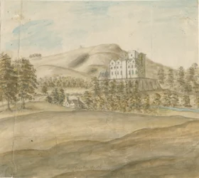 Stourton Castle: akvarellmålning, nd [1762-1798]
