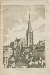 Walsall kyrka: gravyr