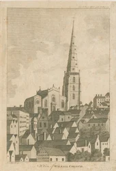 Walsall kyrka: gravyr
