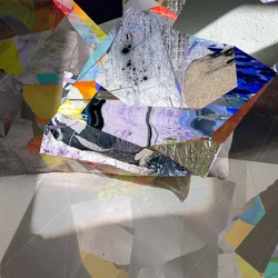 Abstrakta digitala fragment