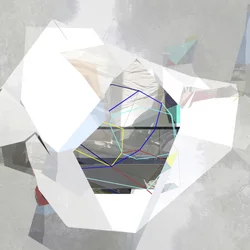 Abstrakt geometrisk ljusbild