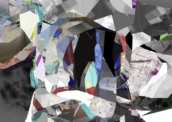 Fragmenterad geometrisk abstraktion