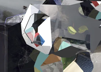Fragmenterad geometrisk abstraktion