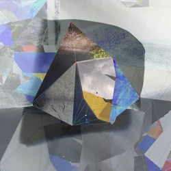 Fragmenterad geometrisk himmel