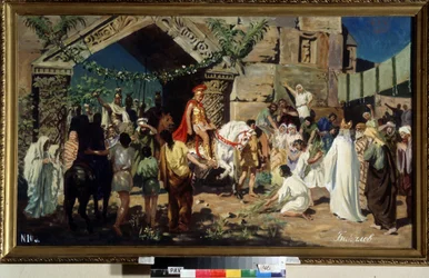 Alexander den store besöker Jerusalem