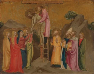 Nedstigning från korset, 1300-talet.