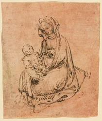 Madonna och barn, ca. 144050.