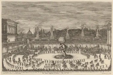 Prinsen av Toscanas inträde, 1661.
