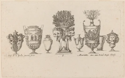 Fantastiska vaser, troligen 1646.
