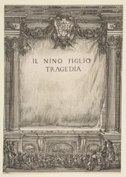 Frontispice för Il Nino Son, 1655.