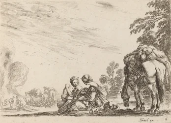 Zigenare i vila, 1642.