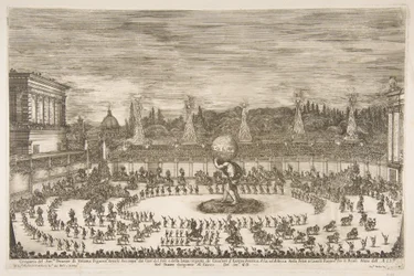 The Celebrating World: Entrance of Cosimo III de Medici, 1661.