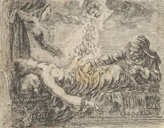 Jupiter och Danaë, från 
