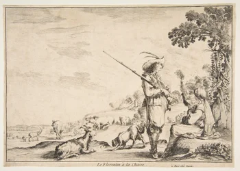Den florentinska jakten, ca. 1654.