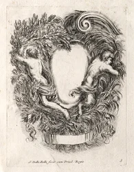 Ny modell för en kartusch, 1647.