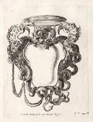 Ny modell för en kartusch, 1647.
