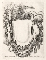 Ny modell för en kartusch, 1647.