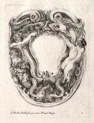 Ny modell för en kartusch, 1647.