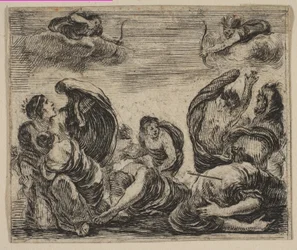 Niobe, från Game of Mythology Game of Mythology, 1644.