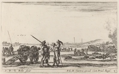 Officer som ger order till en vaktpost, c. 1641.