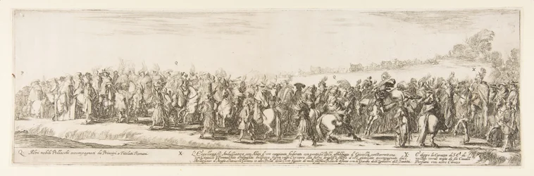 Del av ingången till den polska legationen Q.X.Y., 1633.