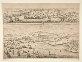 Plan för belägringen av La Rochelle, 1628