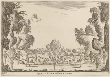 Fjärde sjöscenen, 1637.