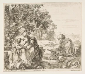 Vila på flykten till Egypten, ca. 1649.