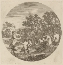 Satyrer och Faun.